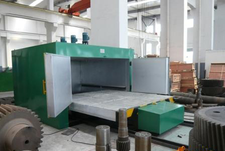 臺車烘箱客戶使用現(xiàn)場